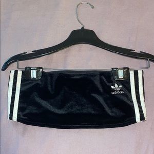 *PRICE DROP* Velvet Adidas Bra Top🖤